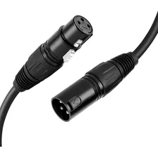 Cable Plug Xlr Canon Jack Xlr Canon 1 Mt Profesional - Escar