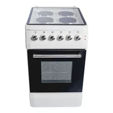 Cocina Electrica Kacemaster - 50 Cm - Blanca - Bajo Consumo Color Blanco