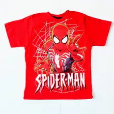 Camiseta Do Homem Aranha Para Crianças Meninos