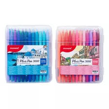 Set 48 Colores Monami Plus Pen 3000 Colores Calidos Y Frios