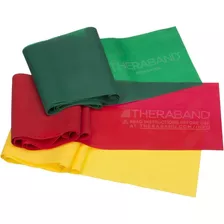 Bandas Elásticas Theraband Para Principiantes - De Latex