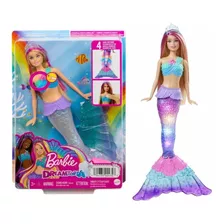Boneca Barbie Dreamtopia Sereia Com Luzes - Mattel