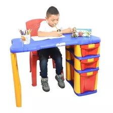 Escritorio Junior Colplast + Silla Sin Brazos