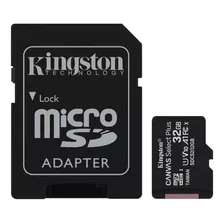 Memoria Micro Sd 64gb Canvas Select Plus Clase 10 Kingston 