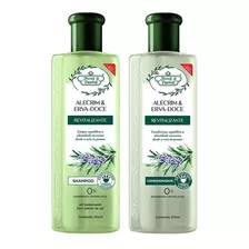 Shampoo E Condicionador Revitalizante Alecrim E Erva- Doce 