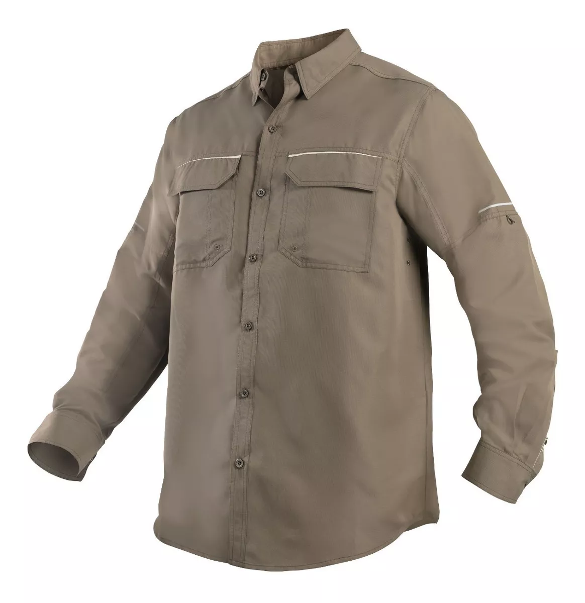 Camisa Outdoor Trekking Protección Uv Ripstop M/l Hombre