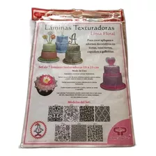 Laminas Texturadas Parpen X 7 Unidades Flores