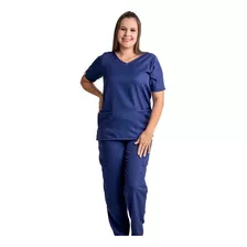 Conjunto Hospitalar Scrub Gabardine Plus Size - Feminino