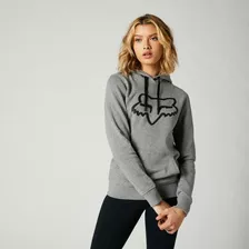 Poleron Lifestyle Mujer Boundary Pullover Gris Fox-