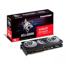 Placa De Video Powercolor Hellhound Amd Radeon Rx 7800 Xt 16