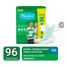 Pack Plenitud Classic Pañal Para Adultos Xg X 96 Unid.