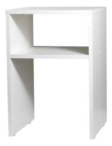 Mesa De Canto Pequena Escrivaninha Infantil Simplifiq Branco