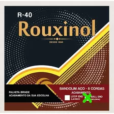 Cordas P. Bandolim 8 Cordas Rouxinol R40-be - Bolinha