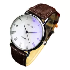 Reloj Con Cinturón Genevas 110 Para Hombre, Blu-ray Roman