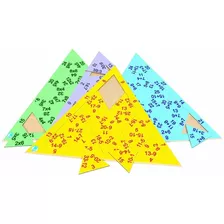 Quebra-cabeça Infantil Triangular Divisão