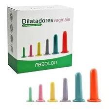 Kit 6 Unidades Dilatadores Vaginismo Obstetrícia Ginecologia