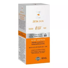 Protetor Solar Zeta Skin Facial Fps 60 Adapt 60ml Color