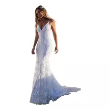 Vestido De Novia / Fiesta Hermosa Importada ! Yl 880