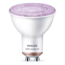 Lámpara Led Color Philips Smart Wifi Gu10 Dimerizable Rgb