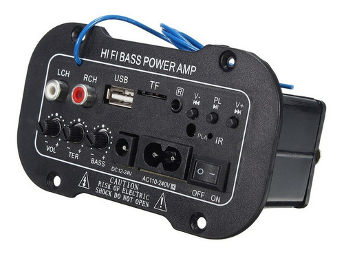 Amplificador Digital Para Coche Bass Power Estreo Bluetooth Foto 4