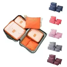 Organizador De Malas Para Viagem - Kit 6 Peças- Travel Envio