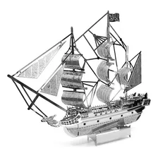 Rompe Cabeza De Metal 3d Modelo Construcción Barco De Velas