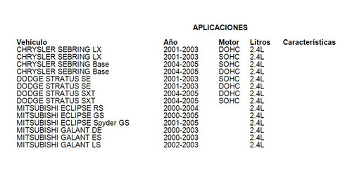 Compresor De A/c Mitsubishi Eclipse Spyder Gs 2001-2005 2.4l Foto 3