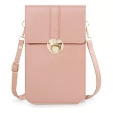 Bolsa De Teléfono Móvil Con Pantalla Táctil Para Mujer Pu W