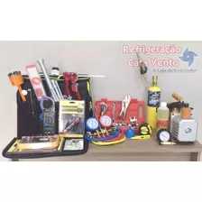 Kit Refrigeração Bomba De Vacuo 5 Cfm O Mais Completo