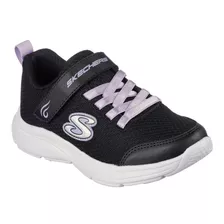 Zapatilla Skechers Wavy Lites Blissfully Niñas 303522l-blk