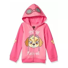 Nickelodeon Paw Patrol Hoodie Skye Para Niñas Pequeña, Rosa