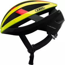 Capacete De Ciclismo Abus Viantor Speed Mtb Cores Cor Flúor/vermelho/preto Tamanho M (52-58cm)