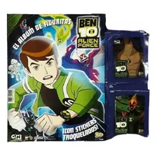 Album Ben 10 Alien Force + 50 Sobres Cerrados!