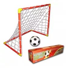 Arco De Futbol Infantil Desarmable 90x75x50 Con Mini Pelota