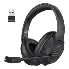 Auriculares Inalámbrico Eksa H6, Over-ear, Color Negro