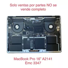 Macbook Pro A2141 Emc 3347 2019 Ventas Solo Por Partes