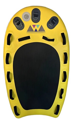 Tabla Rescate Inflable Moto De Agua Jet Salvataje Guardavida Amarillo