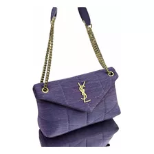 Bolsa Bandolera Mujer Studio 24 Violeta Textil Mate.