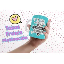 Plantillas Sublimacion Tazas Frases Motivacion Diseños