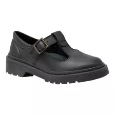 Zapatos Guillermina Klivers 200 Colegial Escolar Cuero