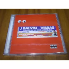 Cd J, Balvin / Vibras (nuevo Y Sellado) Deluxe Europeo 2 Cd
