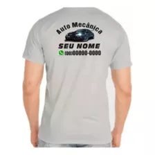 Camisa De Mecanico Oficina De Carro Moto Empresa Loja Açogue