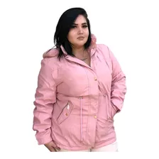 Parka Forrada Plus G1 G2 G3 G4 Casaco Pelinho, Sarja