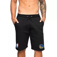 Bermuda Masculina Golden State Warrios Estampado