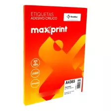 Etiquetas A4365 67,7mm X 99,0mm Maxprint