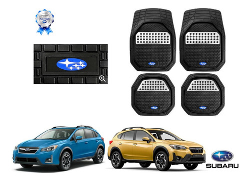 Tapetes 3d Logo Subaru + Cubre Volante Vx Crosstrek 15 A 23 Foto 2