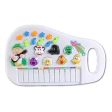 Piano Infantil Teclado Musical Para Criança Som Animais Bebê