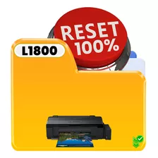 Reset Epson L1800 Ilimitado 100% - Envio Imediato 24h