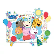 Kit Decorativo Peppa Pig Clássica - 16 Itens