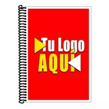 Cuaderno Libreta Anotador Bp Con Tu Logo 80 Hojas Pack 10